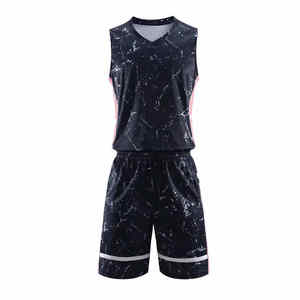 Uniforme de baloncesto de alta calidad de diseño único para hombre, de secado rápido, venta al por mayor, uniforme de baloncesto, ropa deportiva, uniforme de baloncesto - Product Image 1