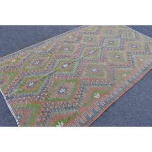 พรมทอสไตล์ตุรกีโบราณขนาด5.6x9ฟุตดีไซน์ขนสัตว์โพลีเอสเตอร์ขนสัตว์แฮนด์เมดแบบคลาสสิกสำหรับห้องนั่งเล่นสำหรับวัยรุ่น - Product Image 2