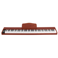 Piano Keyboard 88 Keys Wooden Plastic Digital Piano Electronic Keyboard Midi Mp3 Portable Wholesale
