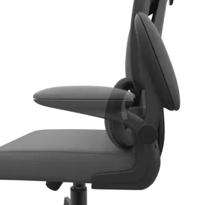 Silla de Oficina Ergonómica de Malla, Altura Ajustable, Diseño Moderno y Tradicional, PP, Aluminio, Hierro, Espuma, Tela, Silla Elevadora para Sala de Estar - Product Image 3