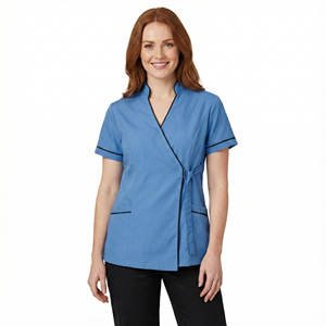 Uniformes Médicos para Mujer, Precio de Fábrica, Uniformes de Enfermería, Hospital, Doctor, Dentista, Precio al por Mayor, Conjuntos de Uniformes Antiarrugas Personalizados - Product Image 1