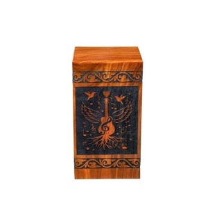Handmade Wooden <b>urn</b> For Human <b>Ashes</b> Cremation <b>Pet</b> <b>Urn</b> Funeral Burial Box Personalized <b>Urn</b> Large - Product Image 1