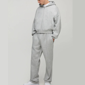 Costume pour homme de poids lourd avec logo personnalisé, costume respirant tendance, vêtements pour homme, coupe à épaules tombantes, survêtement pour homme - Product Image 1