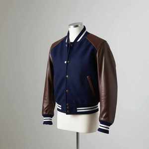 เสื้อแจ็คเก็ตเบสบอลแฟชั่นลำลองทันสมัย ดีไซน์โดดเด่น คุณภาพเยี่ยมสำหรับผู้ชาย - Product Image 2