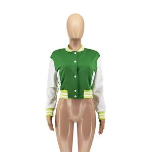 Top Design Letterman Veste Imprimé Personnalisé Hommes Varsity College Vestes Lycée Respirant Varsity Jacket - Product Image 2