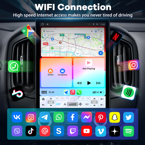 Autoradio con Schermo da 12,1 Pollici, Lettore DVD, Snapdragon665 per Chevrolet Colorado 2015-2022, Stile <span class=keywords><strong>Tesla</strong></span>, Wireless <span class=keywords><strong>Auto</strong></span> 4+64GB, Carplay GPS - Product Image 4