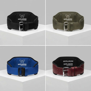 Comfort Fit Adjustable Neoprene Weightlifting <b>Belt</b> with Soft Inner Lining for Gym <b>Exercise</b> Squats Deadlifts and General Fitness - Product Image 6