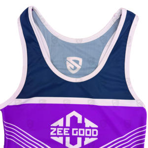 Combinaisons de lutte pour femmes en tissu extensible Spandex/Polyester, meilleur matériau, très vendues, fabriquées au Pakistan - Product Image 4