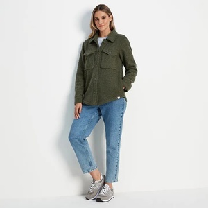 Chaqueta de Forro Polar Tejido con Bordado, Transpirable y Calefactable para Mujer, Estilo Casual Urbano, para Otoño e Invierno, Uso en Exteriores, 2024 - Product Image 6