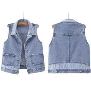 Gilet en jean d'hiver pour homme, design professionnel, fabricant pakistanais, vêtement d'extérieur décontracté, meilleure qualité, poches avant, chauffant, anti-UV - Product Image 5