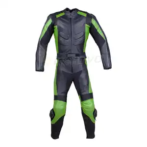 Custom Made Motorbike Leather Suit Motorbike Riding Wear With Custom Designs 2024 Motorbike Suit