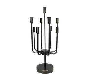 Porte-bougie vintage en laiton doré, support décoratif en métal pour bougie conique, centre de table de mariage et décoration de luxe pour la maison - Product Image 6