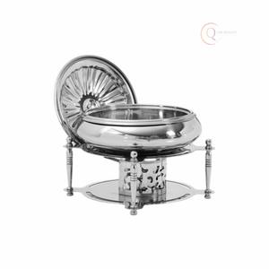 Recipiente para Calentar Comida Clásico y Duradero de Acero Inoxidable con Tapa |   Para Catering, Bodas y Restaurantes - Product Image 4