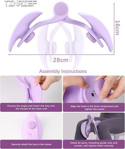 Đùi Thạc Sĩ Exerciser Sàn Chậu Huấn Luyện Viên Cho Phụ Nữ Sau Sinh Phục Hồi & Bên Trong Đùi Toning, Nhà Phòng Tập Thể Dục Thiết Bị Tập Thể Dục - Product Image 4