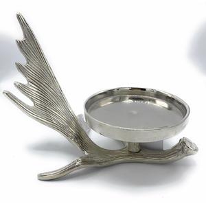 Vente à chaud Bougeoir moderne en aluminium plaqué argent Nouveau design Bougeoir en métal au tarif de gros pour Home Hotel - Product Image 5