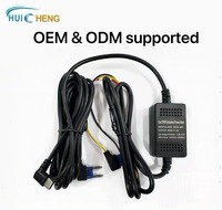 Kit de câblage OEM pour caméra embarquée 12-24V avec surveillance de stationnement 24H, câble de chargeur de voiture Type-C, kit d'alimentation universel pour DVR de voiture et GPS avec fusible intégré