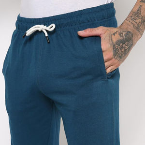 Venta al por mayor pantalones de chándal de hombre casuales personalizados ligeros 100% algodón deportes Joggers hechos en Pakistán-OEM servicio disponible - Product Image 5