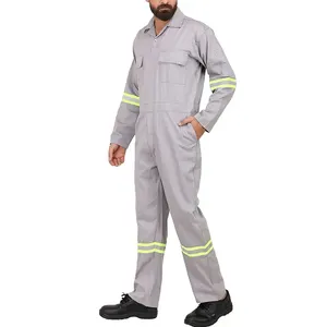 Custom Logo Men's Coverall For Workers Best Selling New Style Autumn and Winter Men Safety Coveralls Uniform Suits