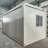 Maison conteneur pliable préfabriquée en panneaux sandwich de type Z pour bâtiment de bureaux