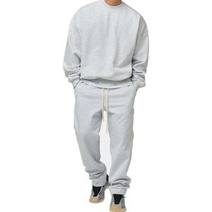 Conjunto Deportivo de Alta Calidad para Hombre, Pantalones Deportivos y Sudadera con Capucha de Tela Suave de Algodón, 2 Piezas, Chándal para Hombre para Correr, Alta Calidad - Product Image 2