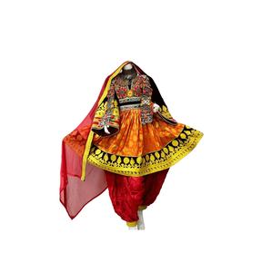 Vestidos Kuchi afganos Vestido kuchi vintage étnico tribal, vestidos de colores vibrantes tradicionales de fiesta Kuchi afgano/Pakistán - Product Image 1