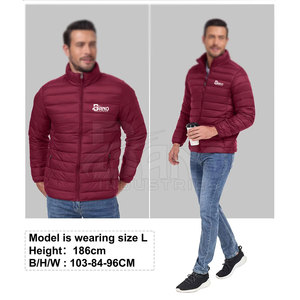 Chaqueta Acolchada con Logotipo Personalizado, Chaqueta de Invierno de Nailon/Poliéster Más Vendida, de Alta Calidad, Secado Rápido y Transpirable - Product Image 5