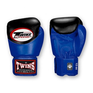 Guantes de Boxeo Dobles de Alto Rendimiento, Cuero Genuino, Elásticos, Impermeables, Protección UV, Cierre de Gancho y Bucle para Entrenamiento - Product Image 1