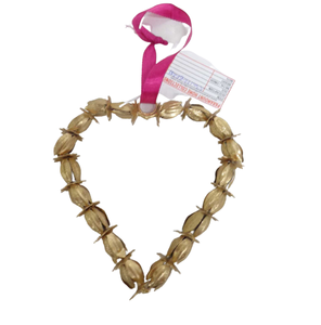 Top vente décoratif suspendu coeur or avec paillettes décoration murale coeur pour mariage et décor de noël à la main - Product Image 3