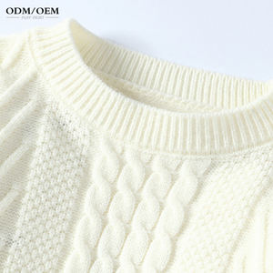 Fashion Design Custom Logo <b>Christmas</b> Pullover Knitting <b>Jumper</b> Winter Men Knitted Cotton Acrylic Sweater for <b>Adults</b> - Product Image 4