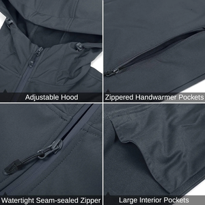 Chaqueta Softshell para Exteriores al por Mayor, para Hombre y Mujer, Nueva, Cortavientos e Impermeable, Chaqueta Profesional de Montañismo - Product Image 5
