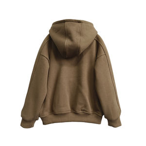 Sweat à capuche vintage personnalisé avec logo de mode de qualité supérieure poids lourd 300 à 500 g/m² sweats à capuche pull sweat pour hommes et femmes - Product Image 3