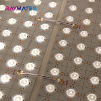 Feuille LED Flexible Superlumineuse 6500K 32 Lentilles 8W Dimmable UL CE Blanc Froid pour Plafond Tendu et Armoire de Cuisine