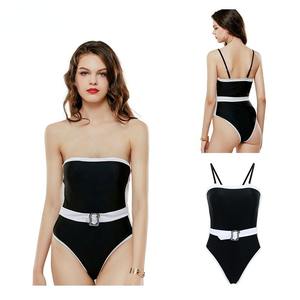 คุณภาพดีที่กําหนดเองบิกินี่ผู้หญิง One ชิ้นชุดว่ายน้ําต่ําเอวชุดว่ายน้ําสําหรับสตรี 2024 ชุดว่ายน้ําฤดูร้อน - Product Image 4