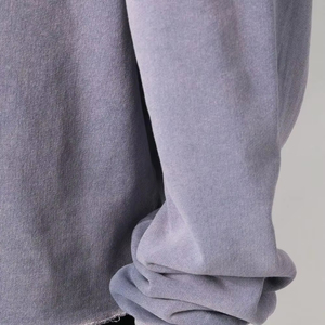 Sweat-shirts à capuche unisexes en gros, sublimation, coupe ample, en coton molletonné, logo personnalisé, impression en relief, broderie, patch, lavage à l'acide - Product Image 3