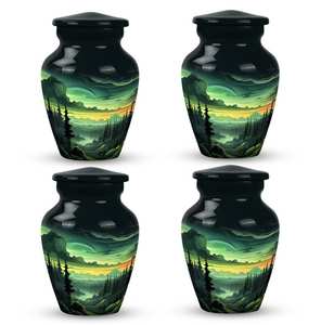 เถ้ากระดูกสำหรับใช้ในห้องโดยสารในป่าโกศสำหรับเผาขี้เถ้าโกศของมนุษย์สมัยใหม่ - Product Image 5