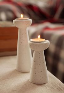 Support de bougie en bois naturel pur, luxueux, idéal pour un mariage - Product Image 6