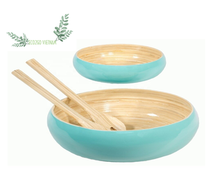 Cuenco de bambú hilado biodegradable redondo/cuenco y cuchara de bambú con tamaño/color/logotipo personalizado por Eco2go Vietnam - Product Image 5