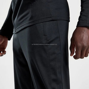 Ensemble de survêtement de sport pour homme, coupe ajustée, couleur contrastée, pour entraînement, jogging, coupe-vent, vêtements de sport, survêtement de gym - Product Image 6