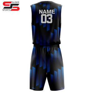 Sublimación Diseño personalizado Ropa deportiva transpirable Secado rápido Personalizado Reversible Baloncesto Jersey Set Uniforme de baloncesto - Product Image 6