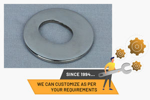 Pièces de fabrication de tôle de précision à haute durabilité pièces de rondelle découpées au laser matériel en acier processus d'estampage exportateur vente - Product Image 3