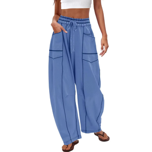 Vente chaude et de haute qualité, pantalon de jogging unisexe personnalisé de haute qualité avec cordon de serrage - Product Image 3