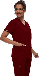 Combinaison de travail pour femmes, confortable et décontractée, tissu doux au toucher, conférant une assurance professionnelle pour les rotations régulières. - Product Image 4