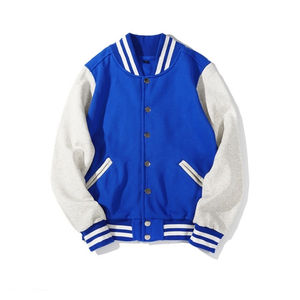 Veste universitaire réversible en maille pour homme, de haute qualité, personnalisée, streetwear, imprimée par transfert thermique, grande taille, automne - Product Image 4