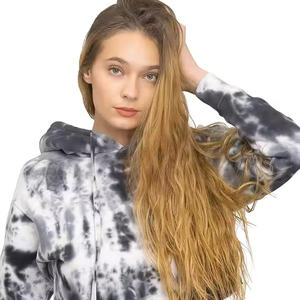 Sudadera con Capucha Corta de Invierno para Hombre, de Poliéster/Algodón, Estilo Terry, Manga Larga, Color Sólido, Personalizable con Logotipo Propio - Product Image 3