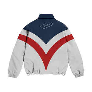 Fabricant 100% Combinaison de survêtement en polyester Ensemble de jogging en nylon à séchage rapide Ensemble veste coupe-vent et pantalon de survêtement Ensemble survêtement de sport - Product Image 2