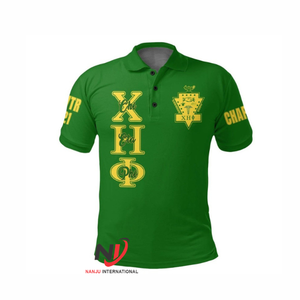Chi phi Beta เสื้อยืดคุณภาพสูงผ้าฝ้ายนุ่มปักโลโก้ใส่สบายพอดีกับขนาดจริง - Product Image 4