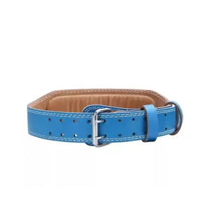 Cinturón de levantamiento de pesas Unisex antideslizante ligero de cuero de vaca hecho a mano en Pakistán - Product Image 4