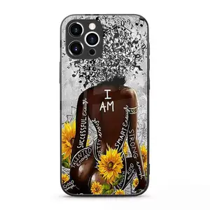 Hot Selling Melanin Black Unity Power Unique Design Glossy Phone Case For Iphone 12 Hard Plastic Casing Cover For P40 Lite