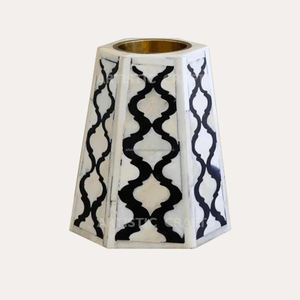 Arabic Style Luxury Bakhoor <b>Incense</b> <b>Cone</b> <b>Burner</b> Blissful Home Fragrances Indian Manufacture Bone Inlay Brass Resin Diffuser - Product Image 3