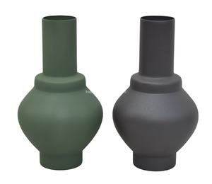 Vases à fleurs en fer de style zen asiatique traditionnel IHA en gros, différentes tailles pour la décoration de mariage et de la maison - Product Image 4
